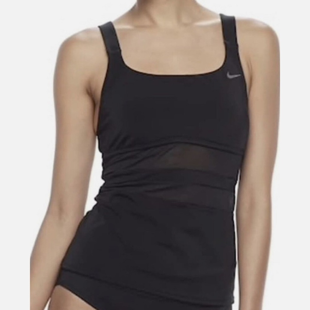 Nike Black Swim Tankini, Medium